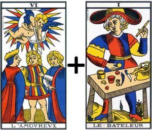 amoureux tarot combinaison|L’Amoureux Tarot Combinaison